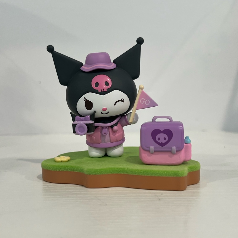 Kuromi figurine | Sanrio Camping Series